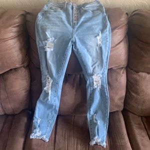 Women’s wax jeans!